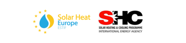 Solar Heat Europe and IEA SHC Logos